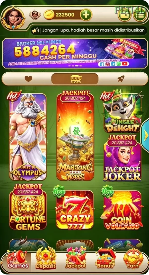 Screenshot Monte77 nomor 3